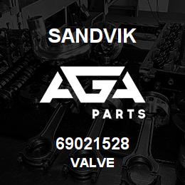 69021528 Sandvik VALVE | AGA Parts