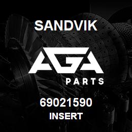 69021590 Sandvik INSERT | AGA Parts