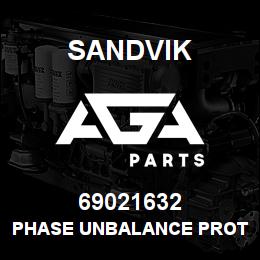 69021632 Sandvik PHASE UNBALANCE PROT. USE 64120836RB | AGA Parts