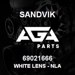 69021666 Sandvik WHITE LENS - NLA | AGA Parts