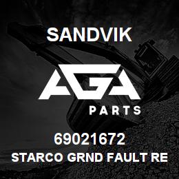 69021672 Sandvik STARCO GRND FAULT RELAY | AGA Parts