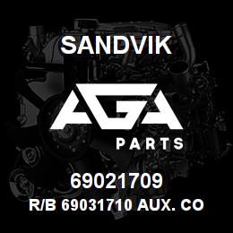 69021709 Sandvik R/B 69031710 AUX. CONTACT RB | AGA Parts