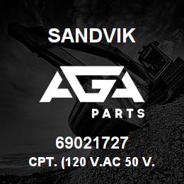 69021727 Sandvik CPT. (120 V.AC 50 V.A) | AGA Parts