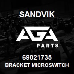 69021735 Sandvik BRACKET MICROSWITCH | AGA Parts