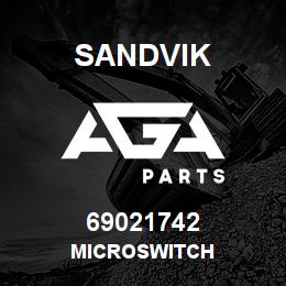 69021742 Sandvik MICROSWITCH | AGA Parts