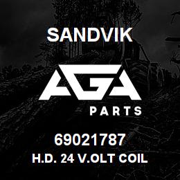 69021787 Sandvik H.D. 24 V.OLT COIL | AGA Parts
