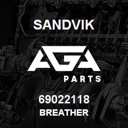 69022118 Sandvik BREATHER | AGA Parts