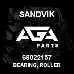 69022157 Sandvik BEARING, ROLLER | AGA Parts