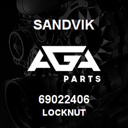 69022406 Sandvik LOCKNUT | AGA Parts