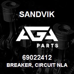 69022412 Sandvik BREAKER, CIRCUIT NLA | AGA Parts