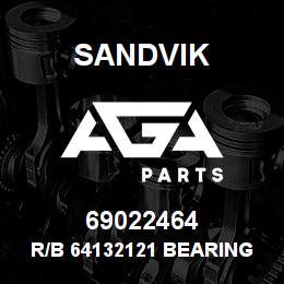 69022464 Sandvik R/B 64132121 BEARING, SPHERICAL RORB | AGA Parts