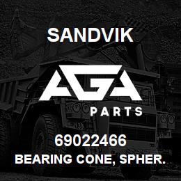 69022466 Sandvik BEARING CONE, SPHER.TAPERED ROLLER | AGA Parts