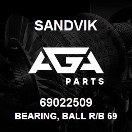 69022509 Sandvik BEARING, BALL R/B 69014367 RB | AGA Parts