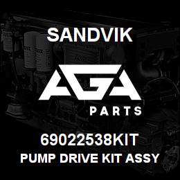 69022538KIT Sandvik PUMP DRIVE KIT ASSY | AGA Parts