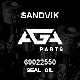 69022550 Sandvik SEAL, OIL | AGA Parts