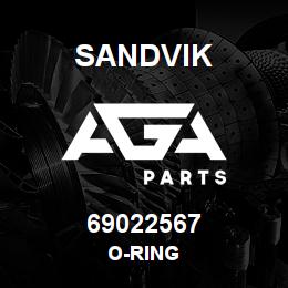 69022567 Sandvik O-RING | AGA Parts
