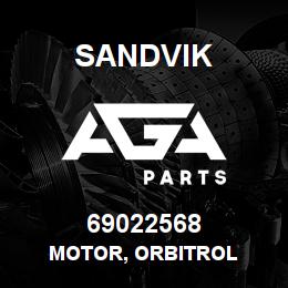 69022568 Sandvik MOTOR, ORBITROL | AGA Parts