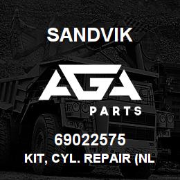 69022575 Sandvik KIT, CYL. REPAIR (NLA) | AGA Parts