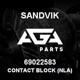 69022583 Sandvik CONTACT BLOCK (NLA) | AGA Parts