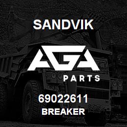 69022611 Sandvik BREAKER | AGA Parts