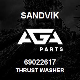 69022617 Sandvik THRUST WASHER | AGA Parts