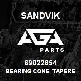69022654 Sandvik BEARING CONE, TAPERED ROLLER | AGA Parts