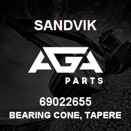 69022655 Sandvik BEARING CONE, TAPERED ROLLER | AGA Parts