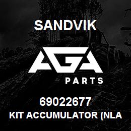 69022677 Sandvik KIT ACCUMULATOR (NLA) | AGA Parts
