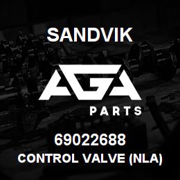 69022688 Sandvik CONTROL VALVE (NLA) | AGA Parts