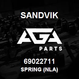 69022711 Sandvik SPRING (NLA) | AGA Parts