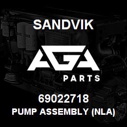 69022718 Sandvik PUMP ASSEMBLY (NLA) | AGA Parts