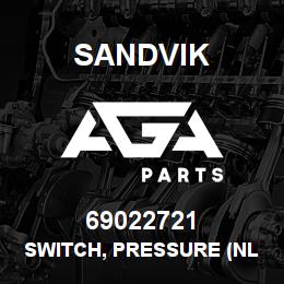 69022721 Sandvik SWITCH, PRESSURE (NLA) | AGA Parts