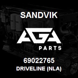 69022765 Sandvik DRIVELINE (NLA) | AGA Parts