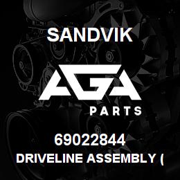 69022844 Sandvik DRIVELINE ASSEMBLY (NLA) | AGA Parts