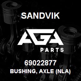 69022877 Sandvik BUSHING, AXLE (NLA) - C.OPCO PART | AGA Parts