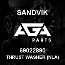 69022890 Sandvik THRUST WASHER (NLA) | AGA Parts