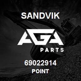 69022914 Sandvik POINT | AGA Parts