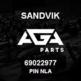 69022977 Sandvik PIN NLA | AGA Parts