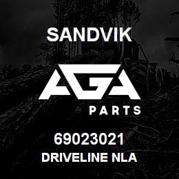 69023021 Sandvik DRIVELINE NLA | AGA Parts