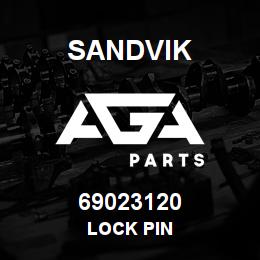 69023120 Sandvik LOCK PIN | AGA Parts