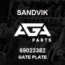 69023382 Sandvik GATE PLATE | AGA Parts
