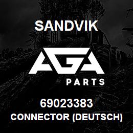 69023383 Sandvik CONNECTOR (DEUTSCH) | AGA Parts