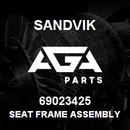 69023425 Sandvik SEAT FRAME ASSEMBLY NLA | AGA Parts