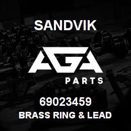 69023459 Sandvik BRASS RING & LEAD | AGA Parts