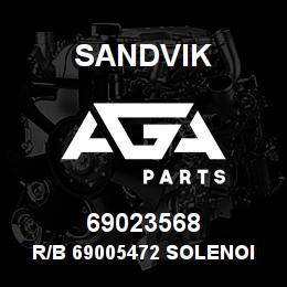 69023568 Sandvik R/B 69005472 SOLENOID RB | AGA Parts