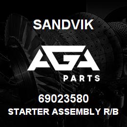 69023580 Sandvik STARTER ASSEMBLY R/B 88209009 RB | AGA Parts