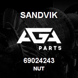 69024243 Sandvik NUT | AGA Parts
