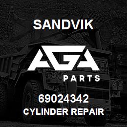 69024342 Sandvik CYLINDER REPAIR | AGA Parts