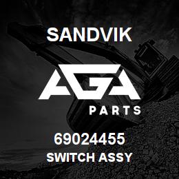 69024455 Sandvik SWITCH ASSY | AGA Parts