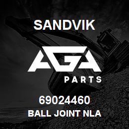 69024460 Sandvik BALL JOINT NLA | AGA Parts